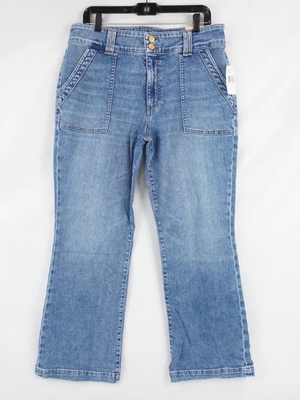 Kut from the Kloth Kelsey High Rise Ankle Flare Jeans Spellbinding Wash School